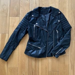 BLANK NYC Faux Leather Moto Jacket